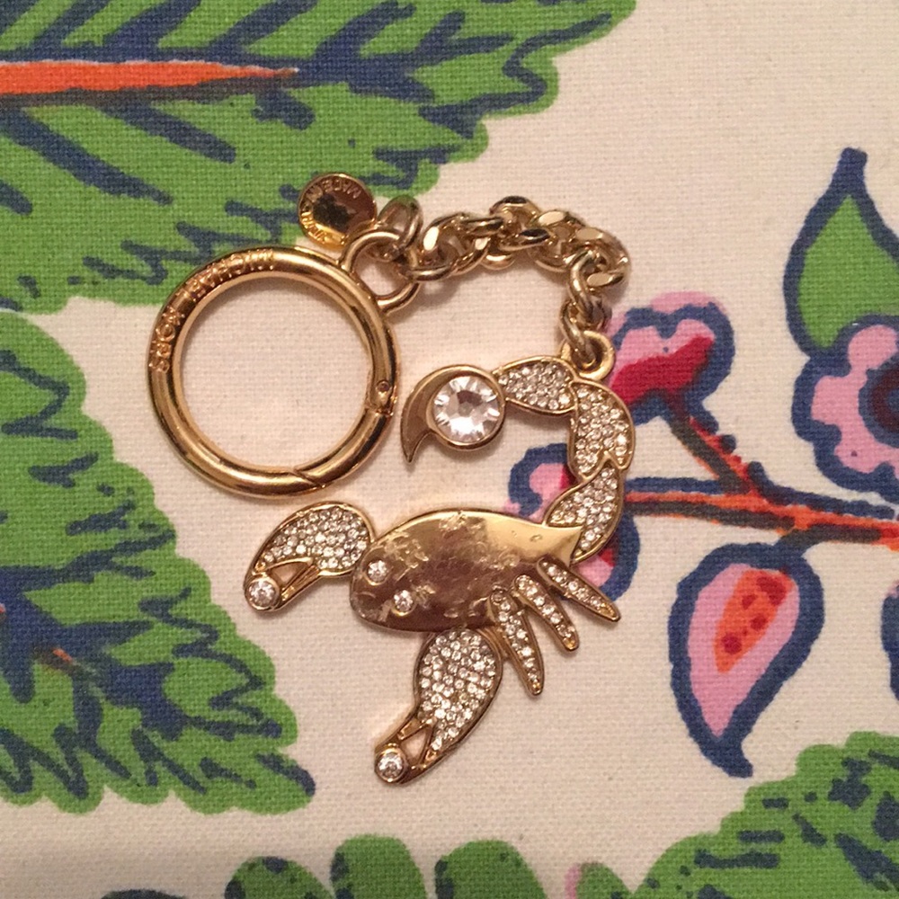 Michael Kors Gold-Tone Scorpio Keychain